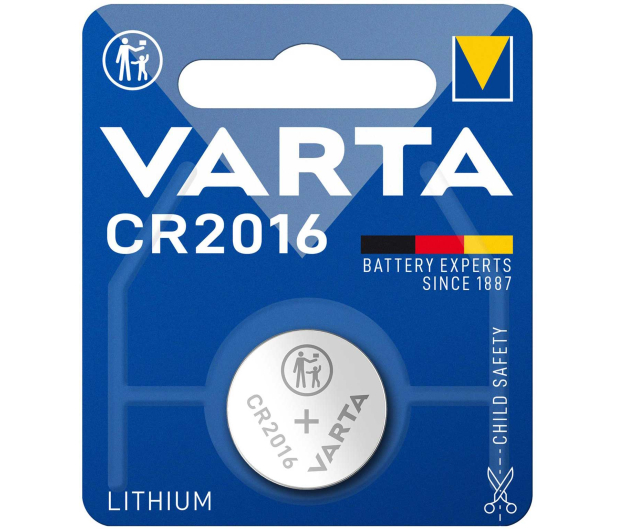 Varta Litowe Baterie Pastylkowe CR2016 (1 szt.) - 1456628 - zdjęcie